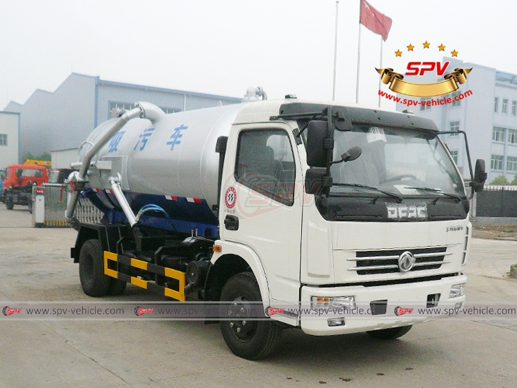 Sewage Vacuum Truck Dongfeng - 2